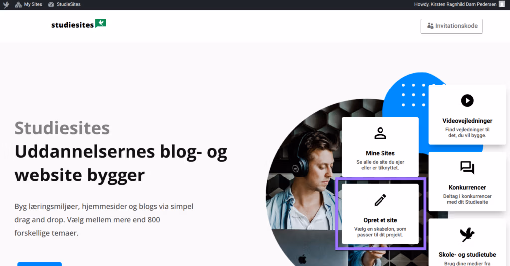 Eksempel på Studiesites