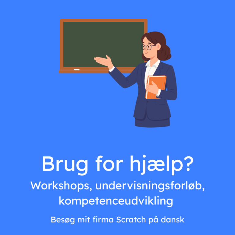 Jeg kommer ogs&aring; ud og hj&aelig;lper jer p&aring; skolen, p&aring; biblioteket og andre steder.