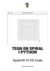 Gå til opskriften med spiralen, hvis du bruger VS Code eller en anden "rigtig" editor.