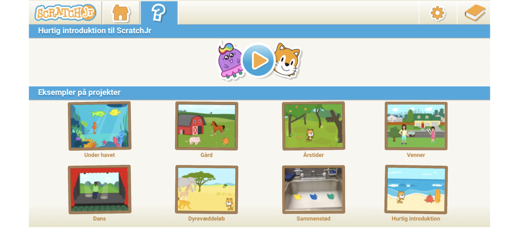 Inspiration til ScratchJr